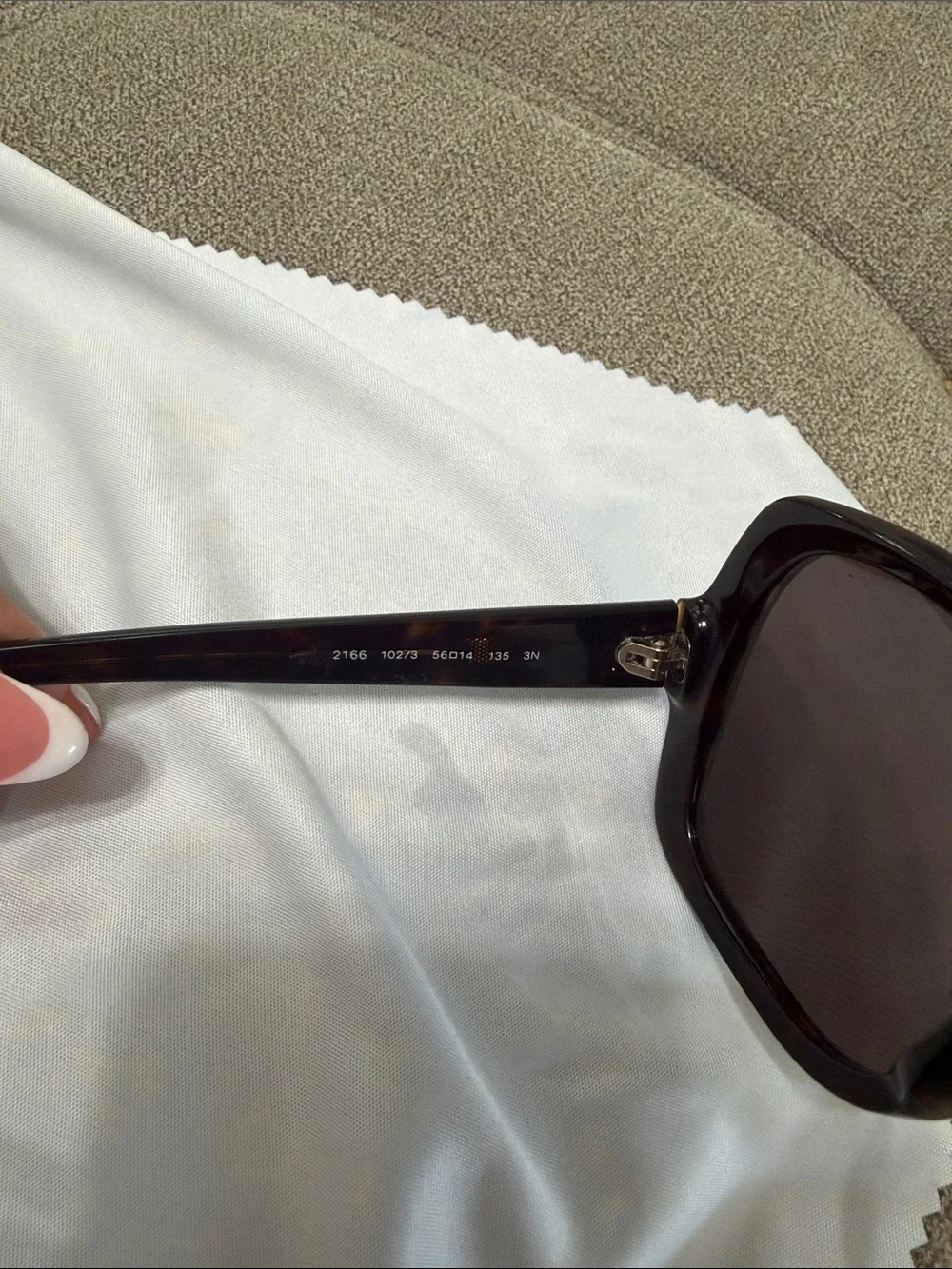 Salvatore Ferragamo Black Tortoiseshell Frame Sunglasses